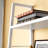 Keedy 59" H 5-Tier Wood and Metal Ladder Bookcase -1265387056