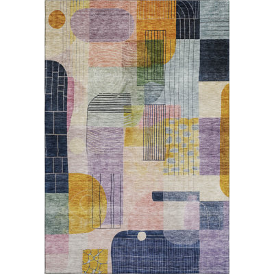 Premium Machine Washable Konopka AMF1116 Modern Rug