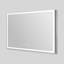 Miroir de salle de bain rectangulaire à DEL sans cadre avec désembueur Streamline, intensité variable, changement de température de couleur