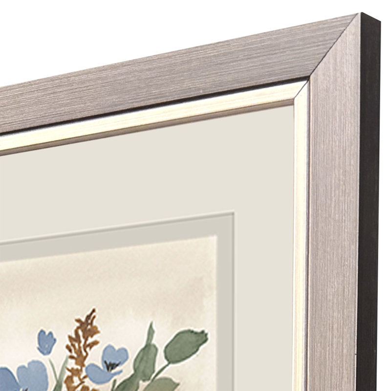 Blue Cosmos Framed Art