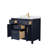 Beckett 42" Freestanding Single Bathroom Vanity with Cultured Marble Top-52605365-52605366-61131902