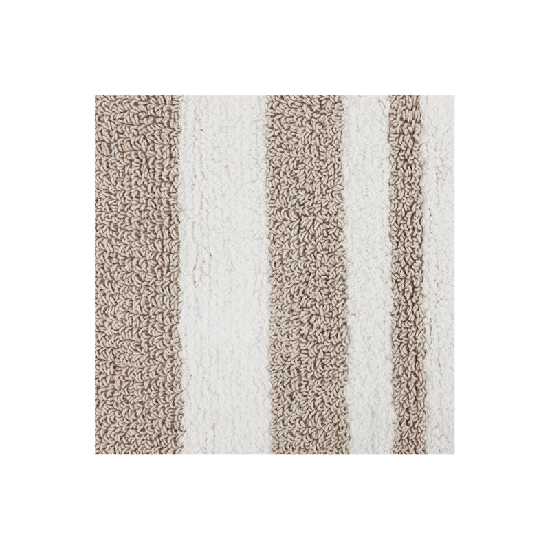 Reversible Bath Rug, Single- 30" L x 20" W, Taupe