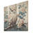 Owl Blooms Perch I - Owl Animal On Wood Print-1672213064