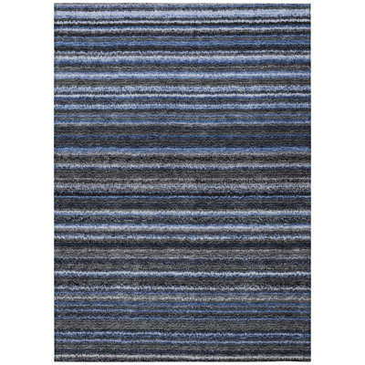 Barsby Washable Striped Indoor / Outdoor Rug