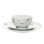 Rayo Porcelain 18 Piece Dinnerware Set, Service For 6
