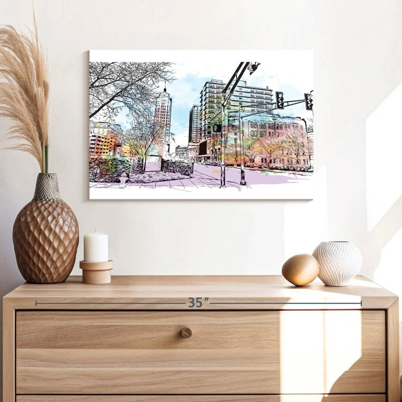Rorry Fort Wayne Traffic Lights, 16" H x 24" W