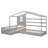 Wood House Bed-1848883439