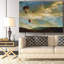 « coucher de soleil » par mike calascibetta, reproduction de photo sur toile tendue-852021019