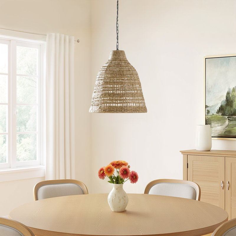 Mccoy 1 - Light Brown Dome Pendant