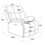 Fauteuil inclinable standard en cuir véritable de 38,25 po Foiba-2093244168