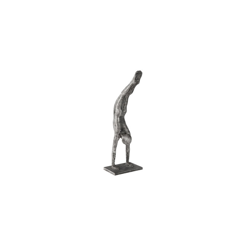 Small Aluminum Handstand Sculpture