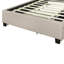 Lit plateforme tapissier avec tête de lit, gigogne simple, 2 tiroirs, ports USB et prises de courant-1093951648-1093951662