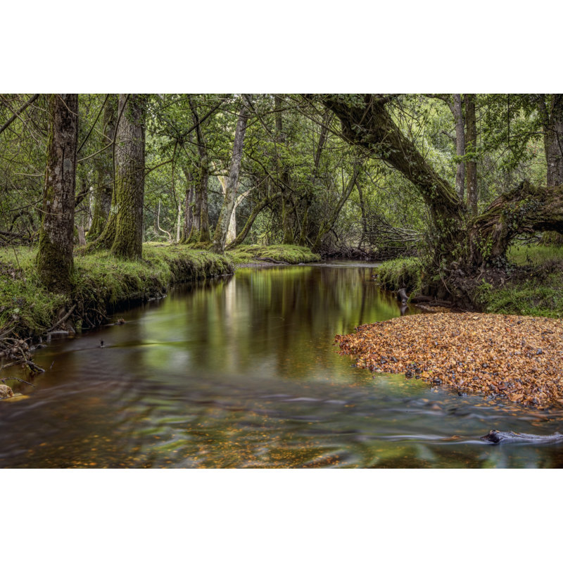 Lazy River - Wrapped Canvas Art Prints, 61cm H x 91cm W x 3.8cm D