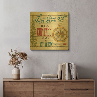 " Compass Not a Clock " Print