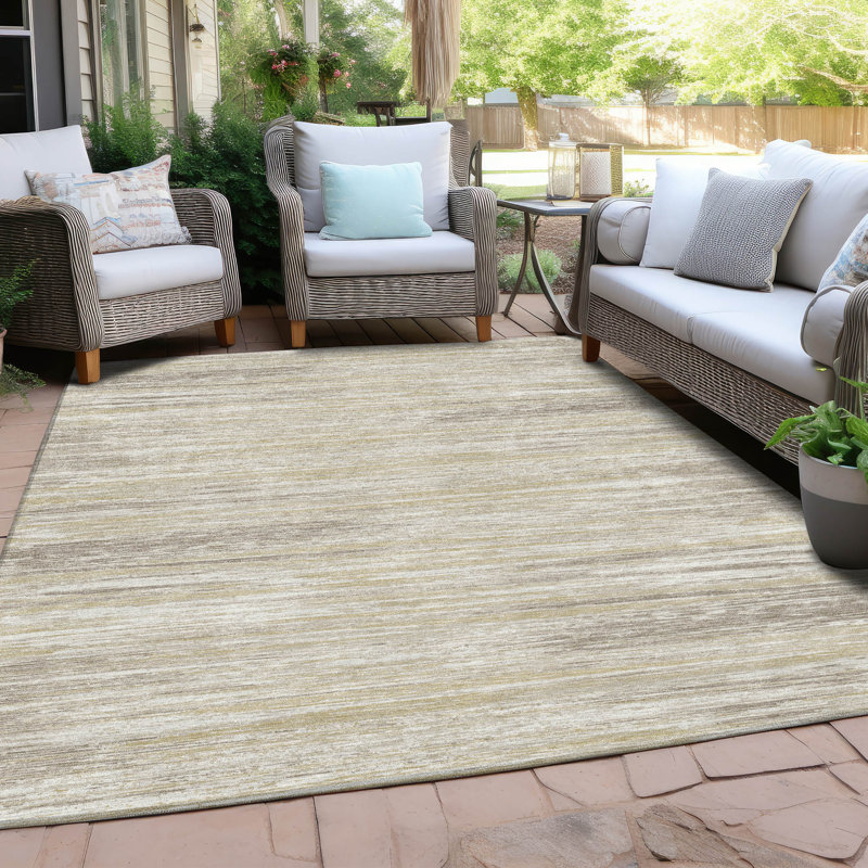 Tapis intérieur / extérieur mâle avec envers antidérapant, Rectangle de 10 pi x 14 pi