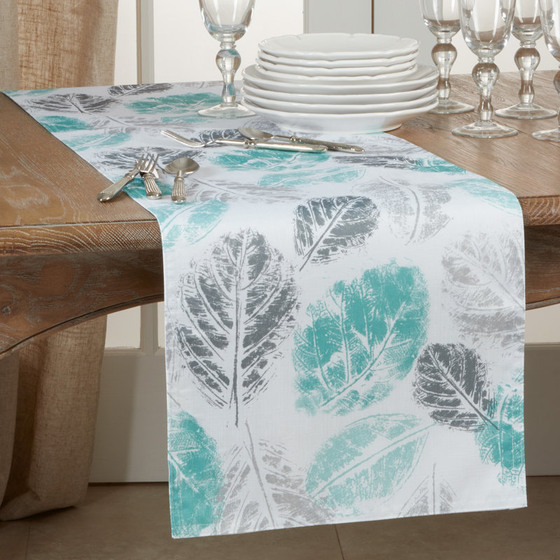 Chemin de table floral Amarion, 72 po x 16 po