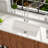Quartz 33" x 19" Undermount Workstation Kitchen Sink Quartz Single Bowl Kitchen Sink Granite Sink-121840031
