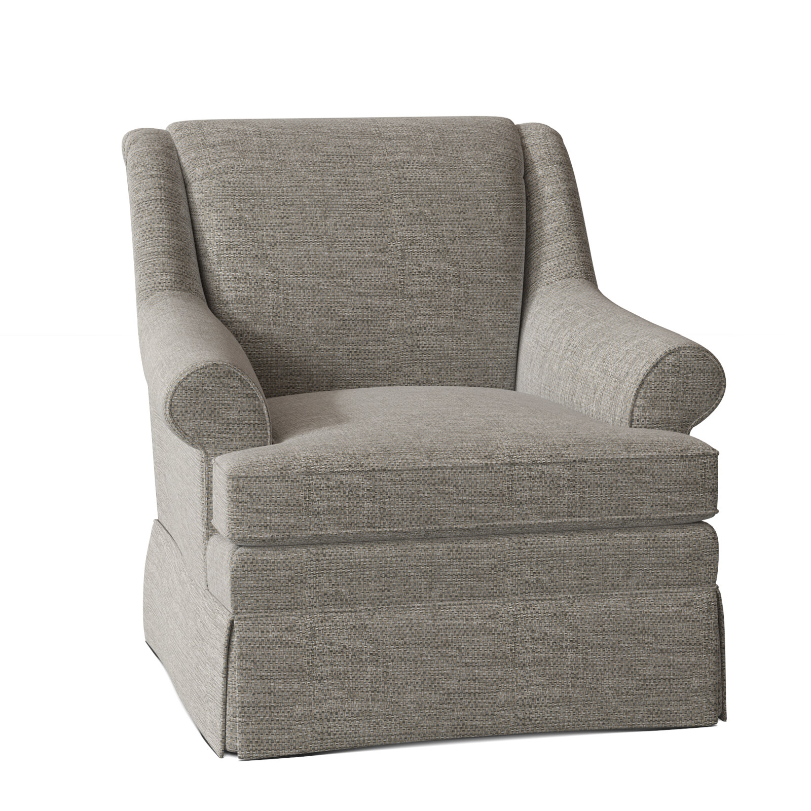 Eliana Upholstered Armchair, Yes, Townhouse 41 Gray