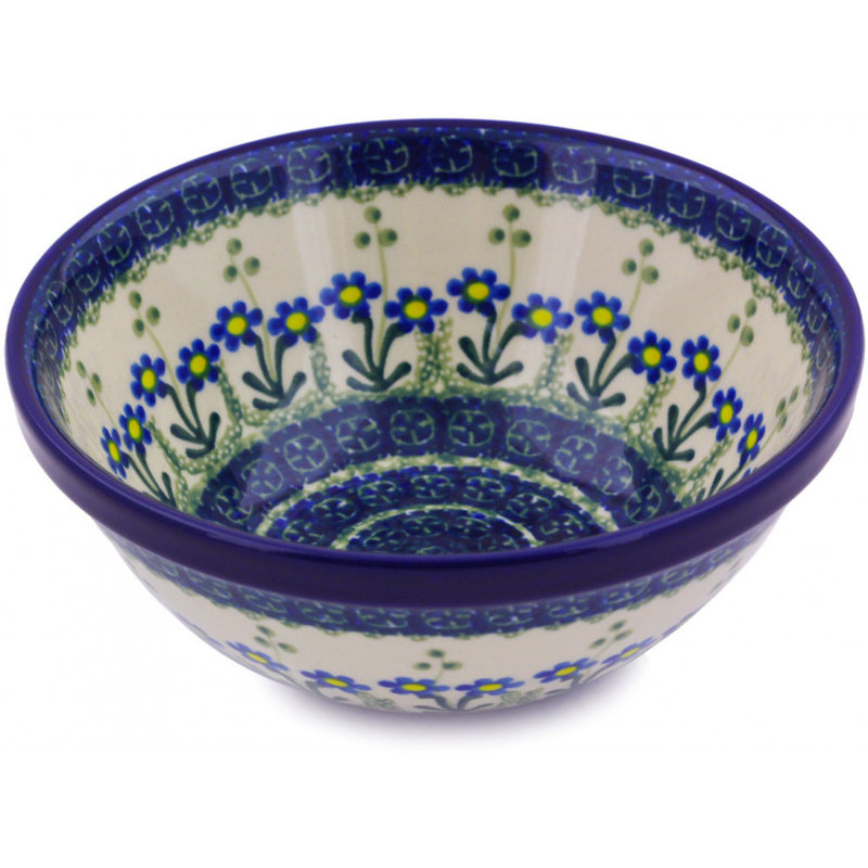 24.01 oz. Daisy Circle Salad Bowl