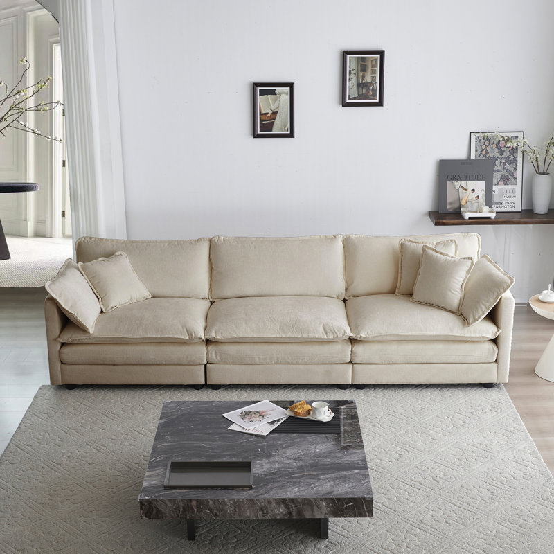 Canapé 3 places Mid-Century Modern
