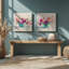 «Blossoms in Glass», ensemble de 2 impressions-873466761-873466758