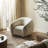 Upholstered Swivel Barrel Chair-110843151