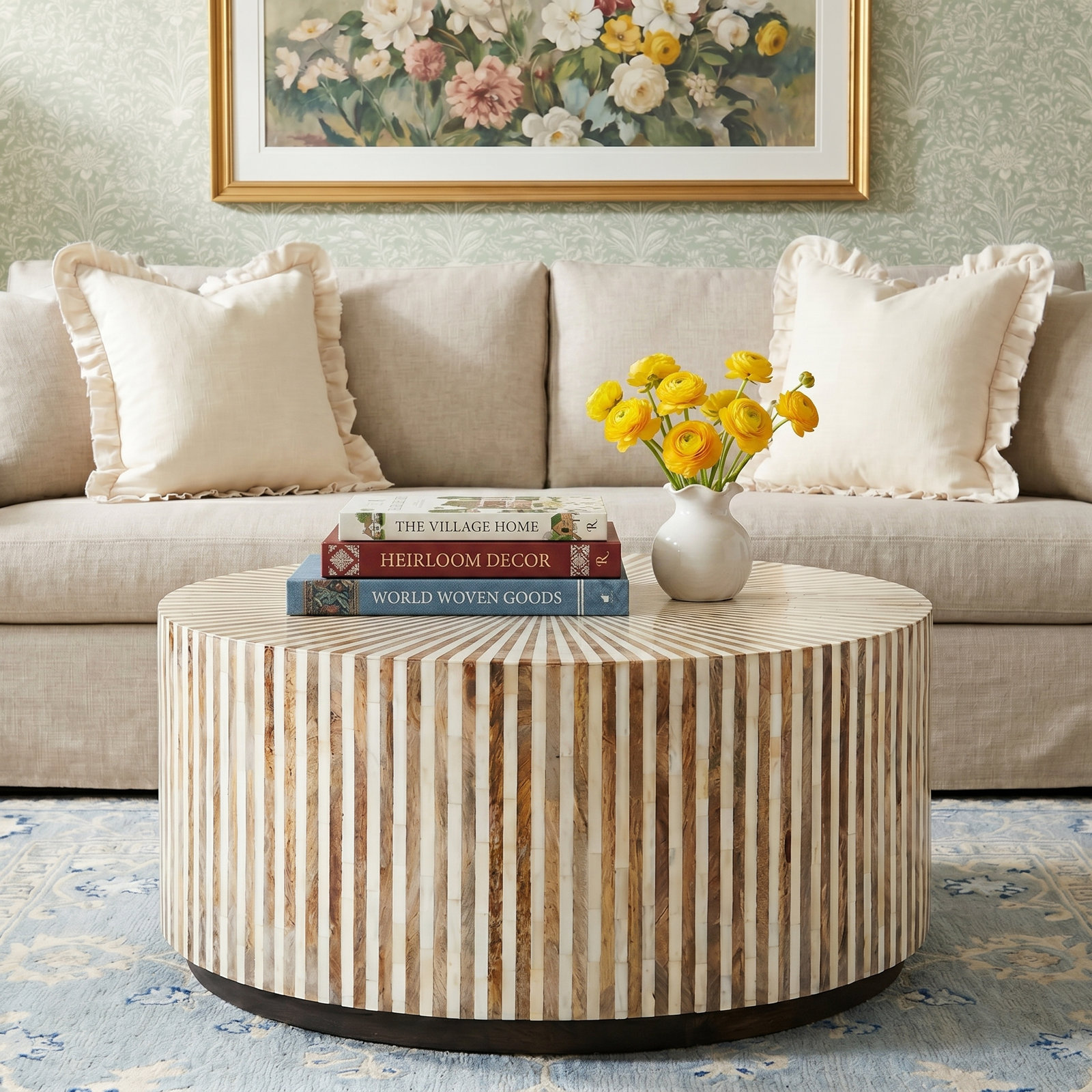 Imogen Drum Coffee Table