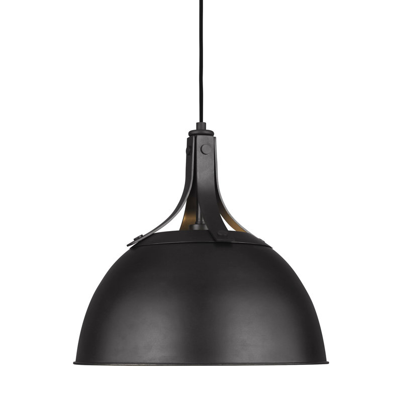Logan 1 - Light Pendant, 15.5" H x 15.875" W x 15.875" D, Aged Iron