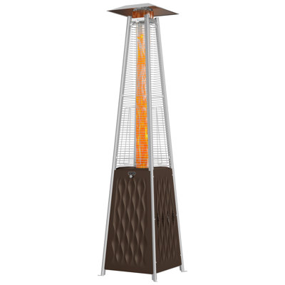 EAST OAK Pyramid Patio Heater 48,000 BTU