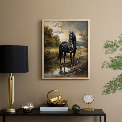 ANIMALS Series CCCCX, reproduction encadrée - bois massif