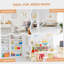 Bibliothèque pour 6 enfants avec coin lecture et coussin, rangement polyvalent pour la chambre à coucher, le salon, Pure
