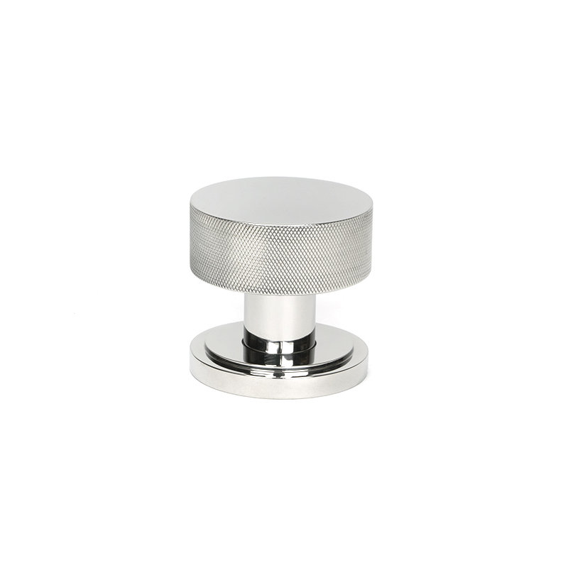Brompton Interior Mortise Knobset, Polished Marine
