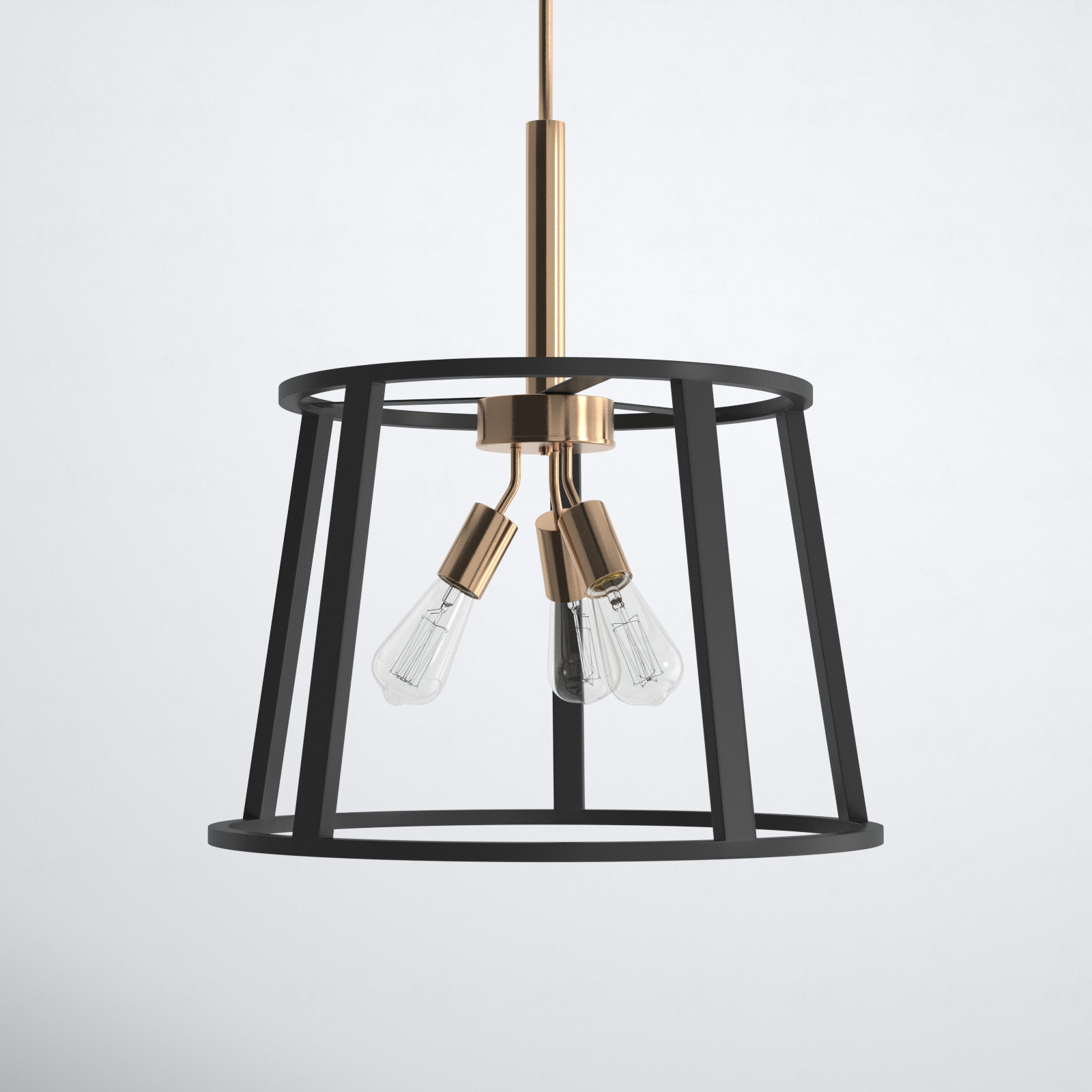 Brielle 3 - Light Dimmable Geometric Chandelier