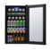 NewAir 126 Can Freestanding Beverage Fridge with 7 Temperature Settings and Adjustable Shelves in Onyx Black