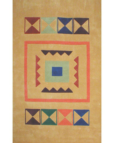 Bright Rug Geometric Indoor Rug