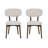 Cloyse Brown Dining Chair Set Of 2
