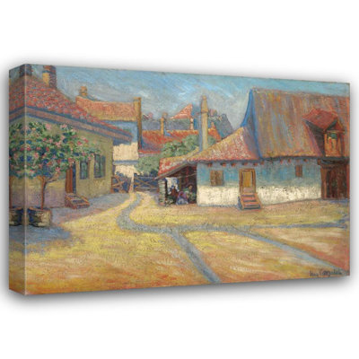 "Belgrade Suburb" by  Nadežda Petrovic - Gallery Wrap Canvas Wall Art