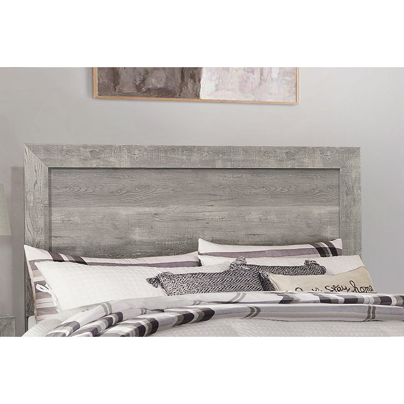 Mobilier de chambre à coucher tête de lit tête de lit 1 pi, Gris