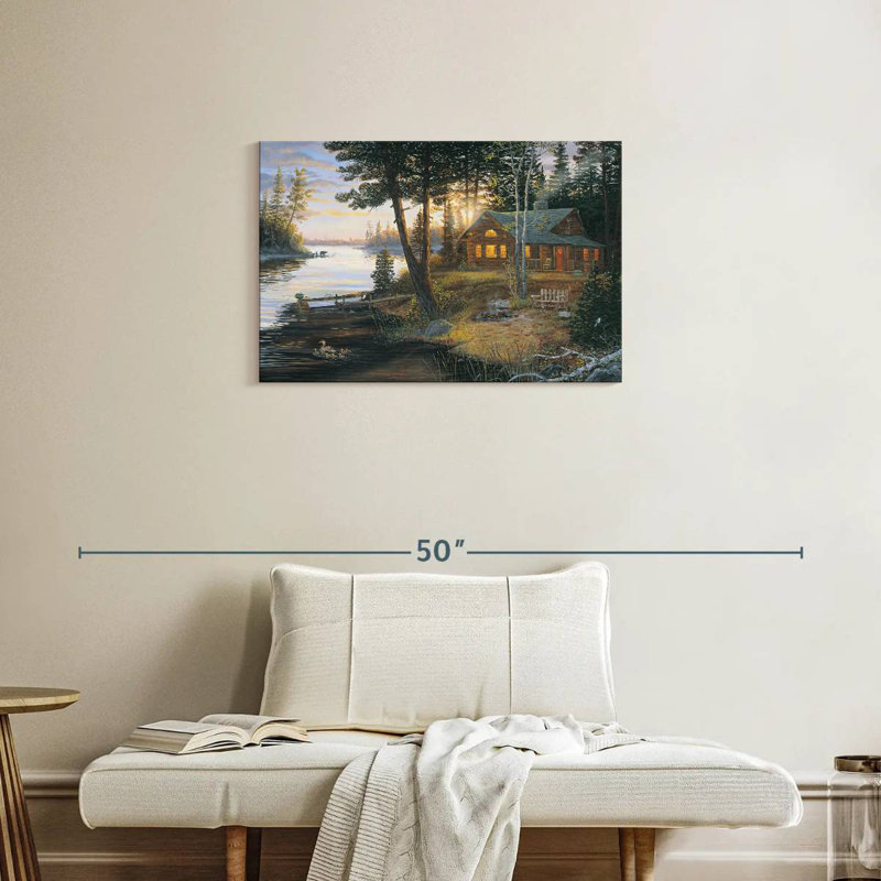 Lilie Last Embers, 20" H x 30" W