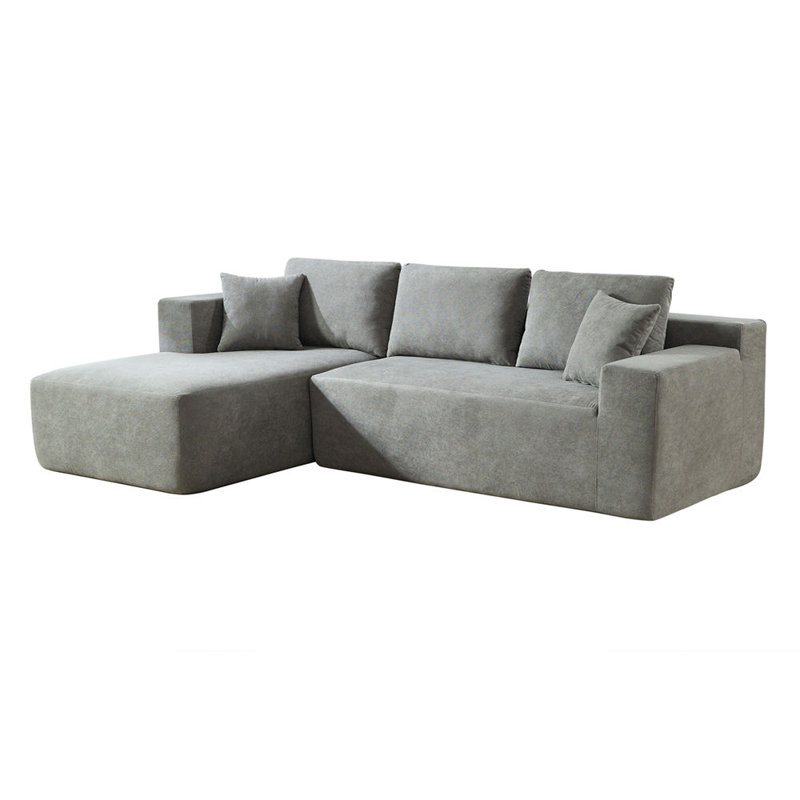 HomeyRelaxationSectionalSofa, Gray
