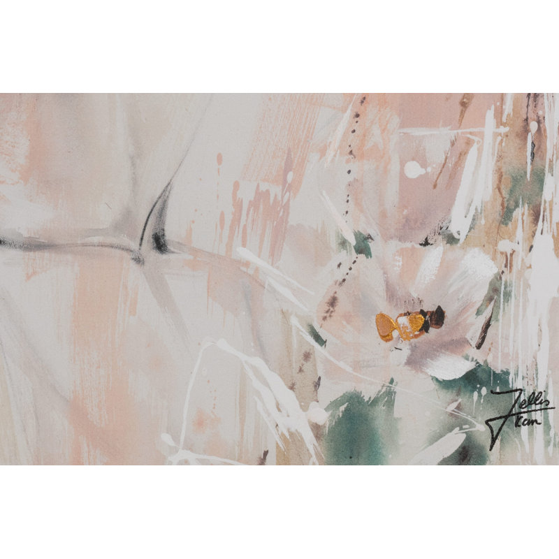 Hand -painted Feast of Flowers Acrylic Painting
