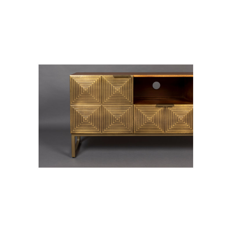 Art Deco 53'' W Solid Wood Sideboard