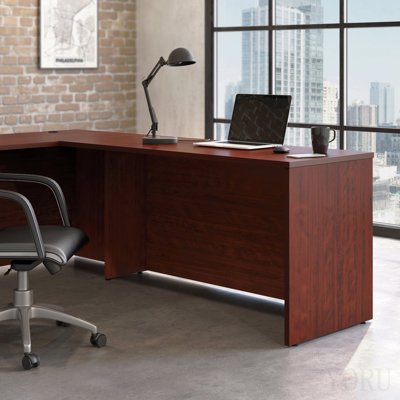 Desk 60" X 24", Red Finish