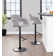 Tabouret de bar pivotant réglable Lakyia