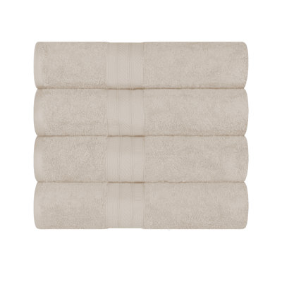 Glenlee Ultra Plush 4 Piece Cotton Bath Towel Set