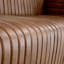 Castle 95" Genuine Leather Square Arm Chesterfield Sofa-320632575