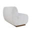 Banc modulaire rembourré à deux places Housley