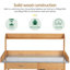 Garden Wood Potting Bench 100% Fir Wood-66346150