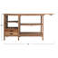 Console en bois massif 71 po Jubei