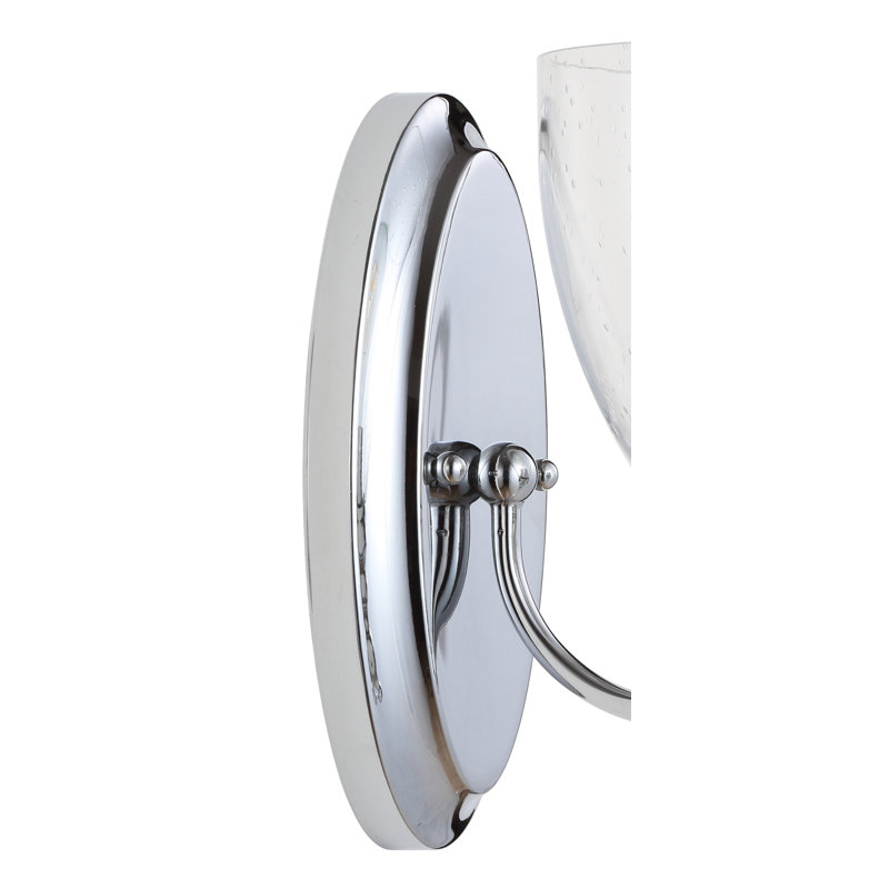 Winkleman Metal/Glass LED Vanity, Chrome, 1